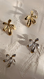 Coral earrings