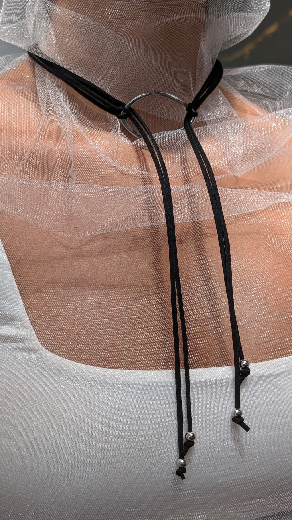 Ellas necklace plateado