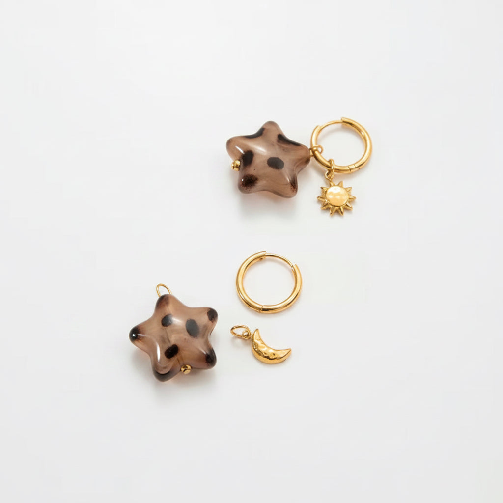 Star earrings