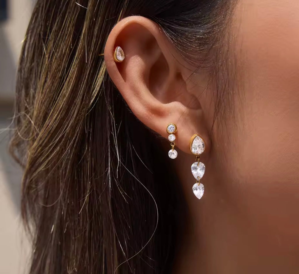 Set de aretes Siena
