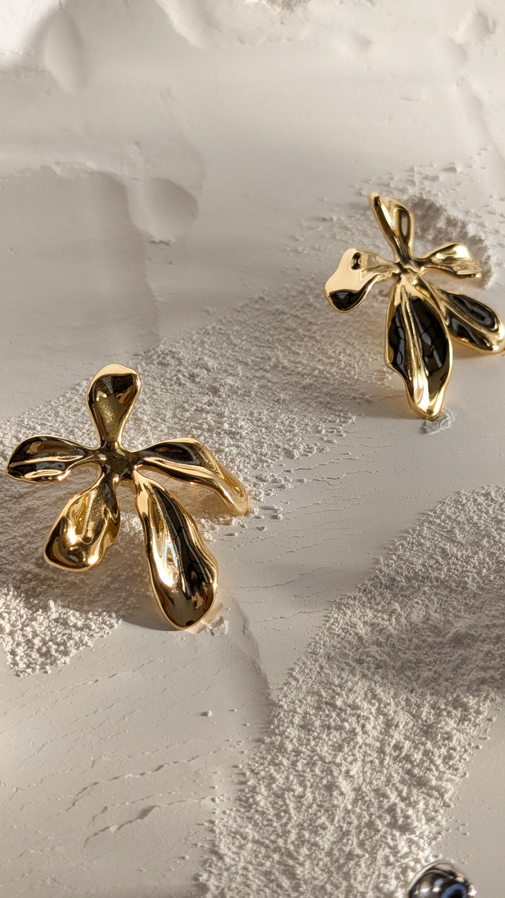 Coral earrings