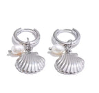 Coral earrings