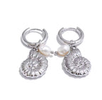Coral earrings