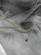 Double Elena necklace