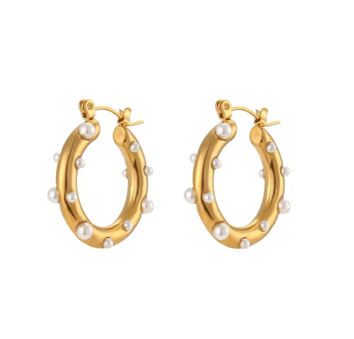 H Dots hoops