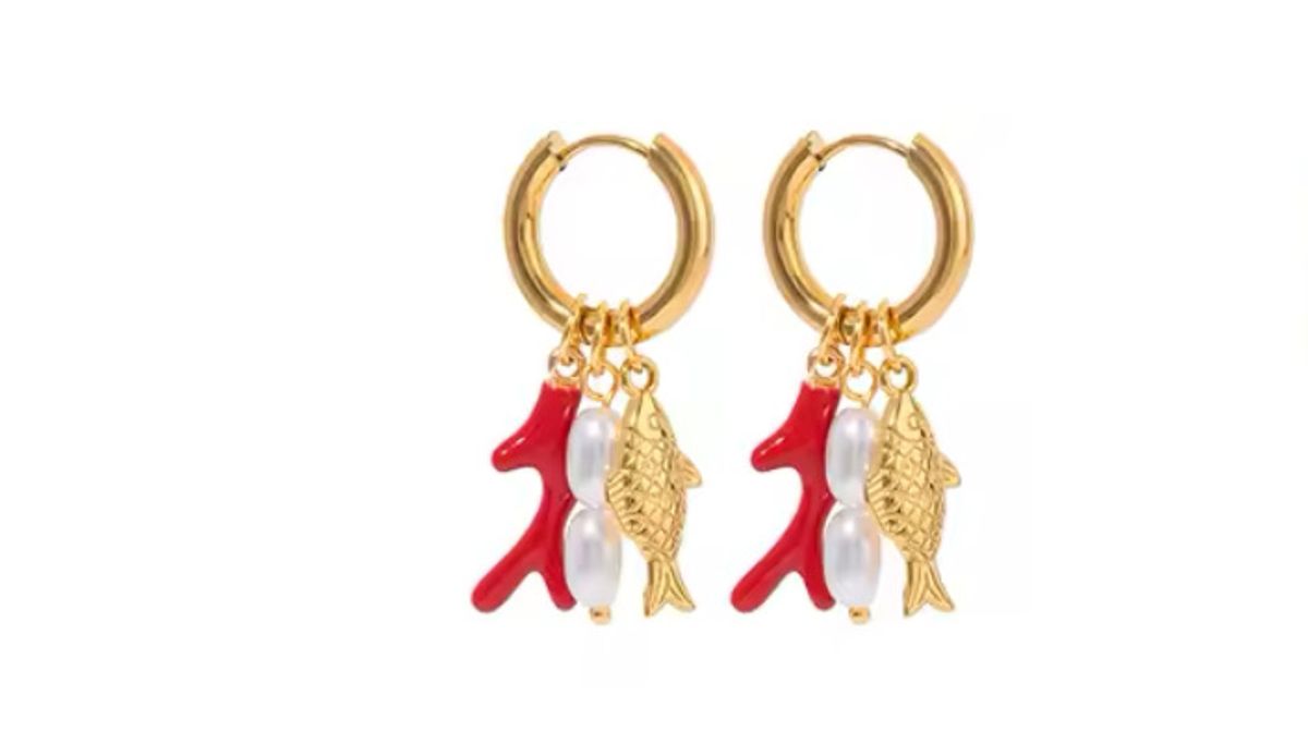 Fish earrings